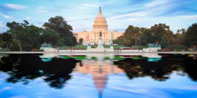 U.S. Capitol Building and Reflecting Pool