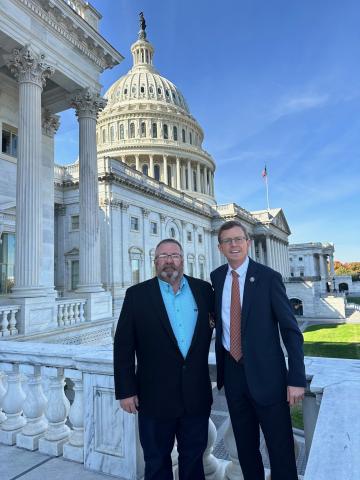 Johnson and Sheriff Lamphere