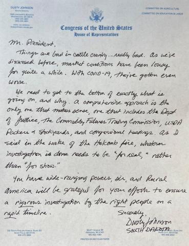 Cattle Market Letter