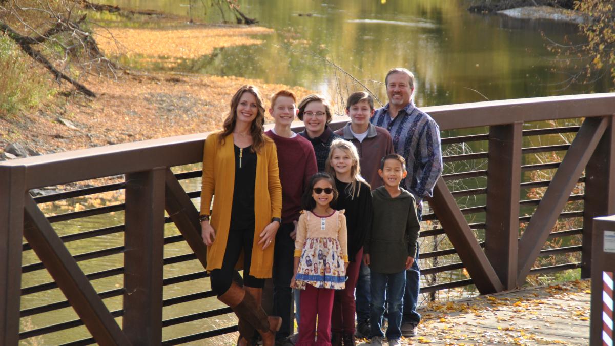 Angels in Adoption 2020 Shields Family